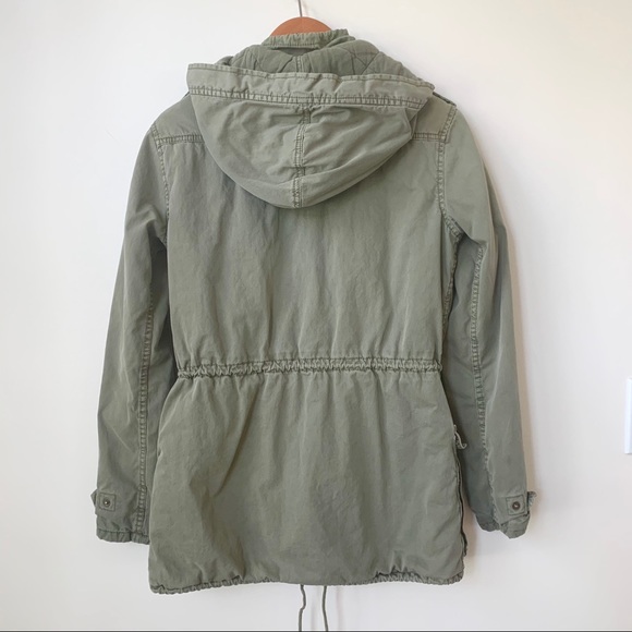 ARITZIA | THICK CLASSIC TALULA TROOPER ANORAK ARMY CARGO VINTAGE JACKET - Picture 2 of 11